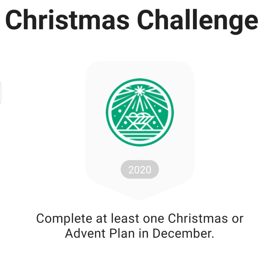 Bible App: Christmas Badge