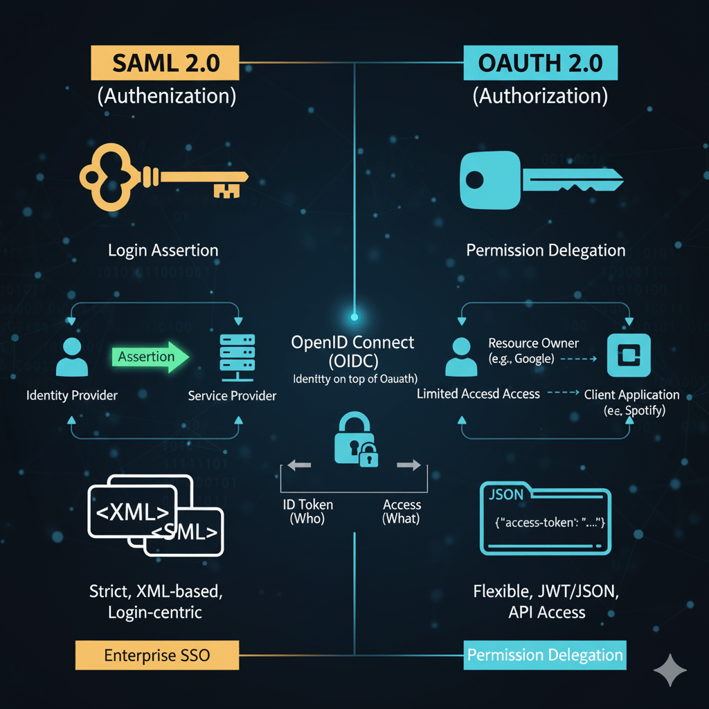 SSCP Day 15: Bridging Trust: Federated Identity and the Magic of SAML, OAuth, and OpenID Connect